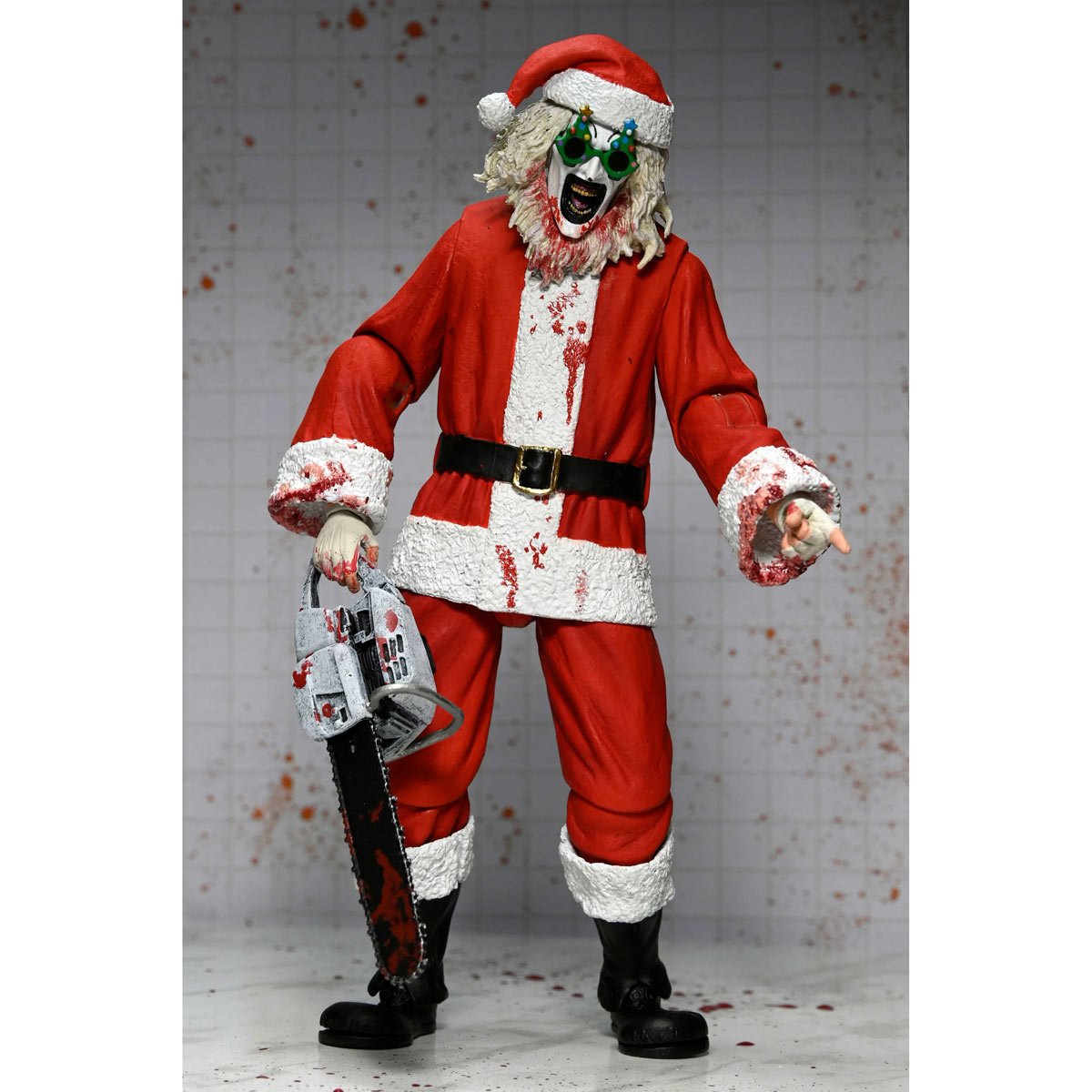 Terrifier 3 Ultimate Art the Clown Bloody Santa Suit 7-Inch Scale Action Figure