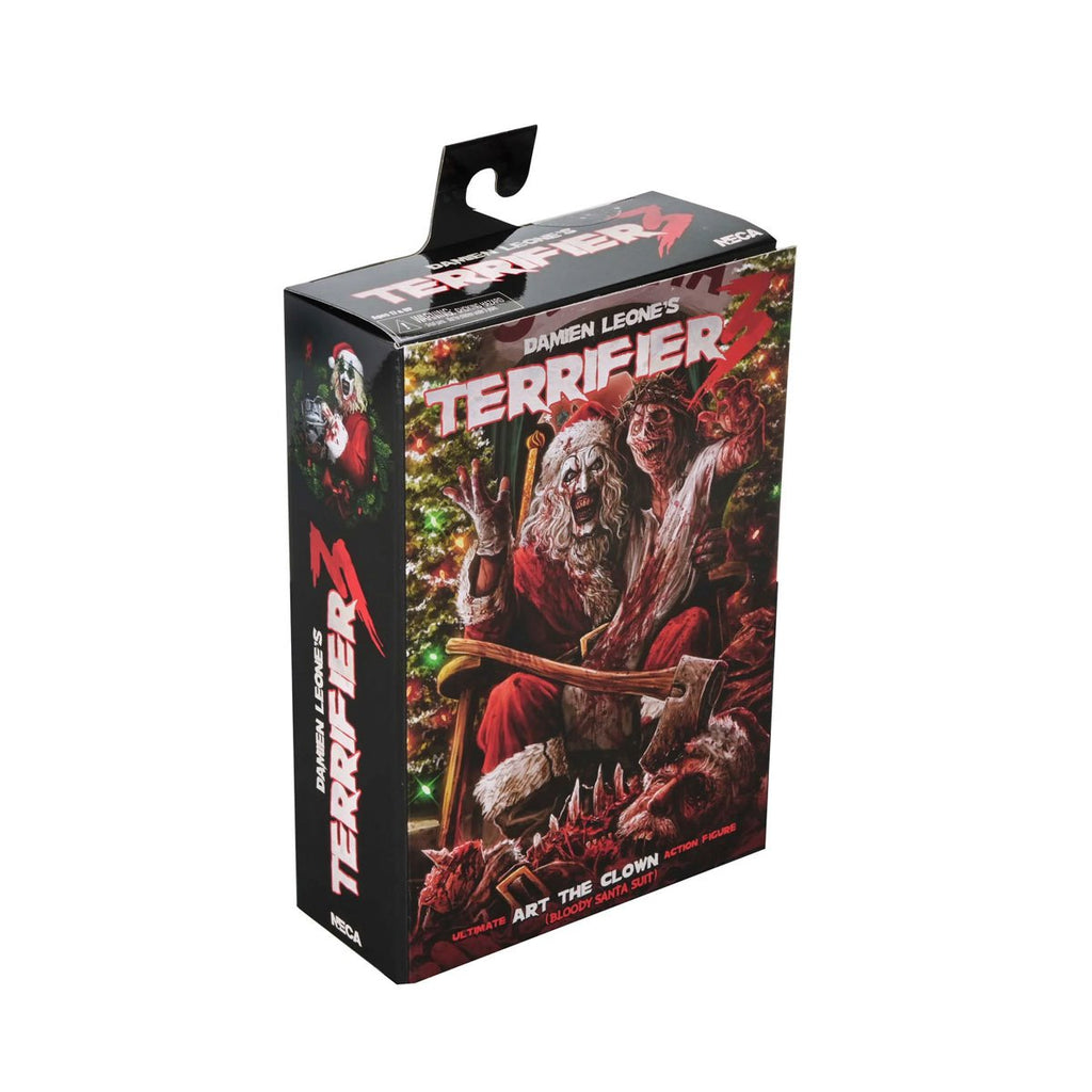 Terrifier 3 Ultimate Art the Clown Bloody Santa Suit 7-Inch Scale Action Figure