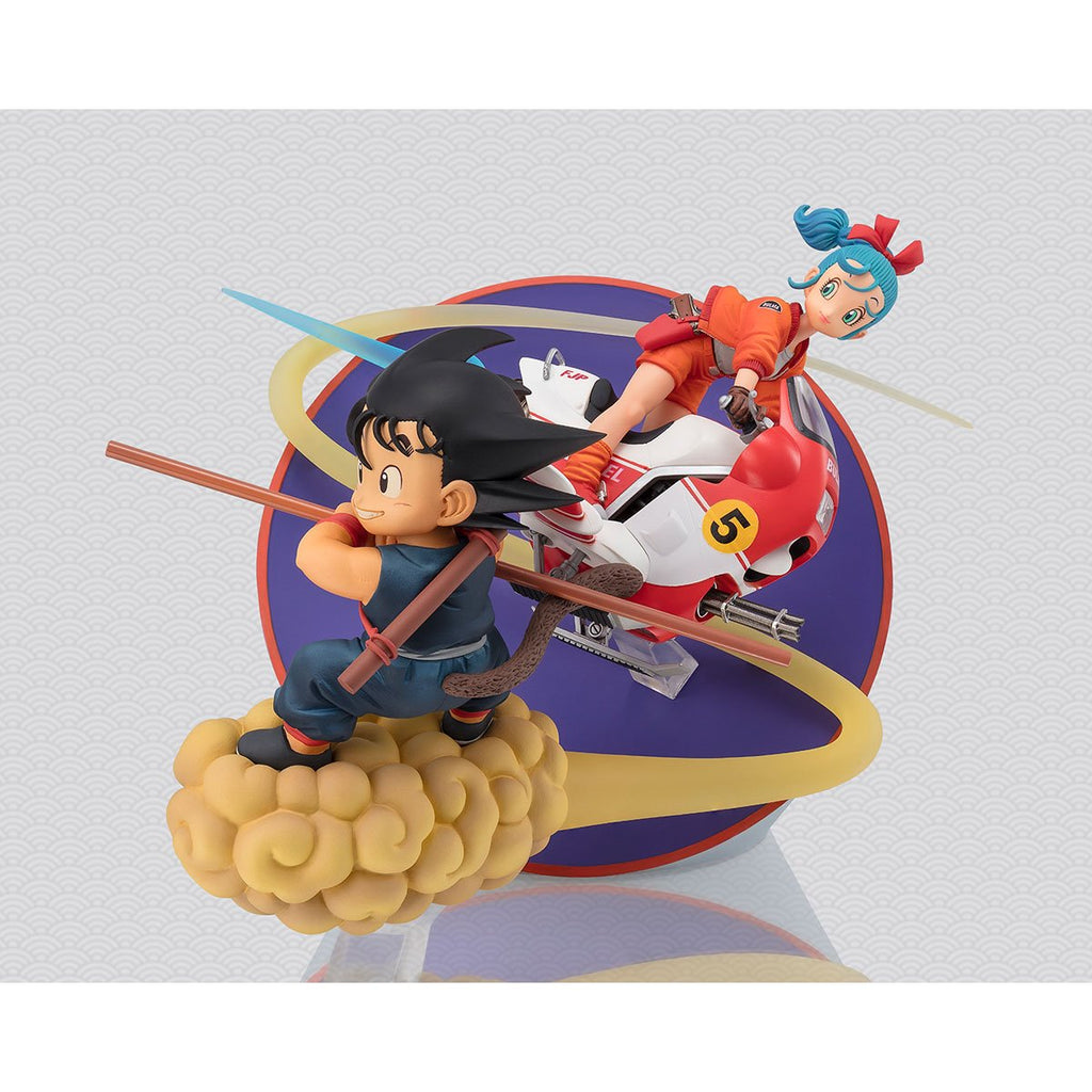 Dragon Ball Son Goku and Bulma FiguartsZERO Statue