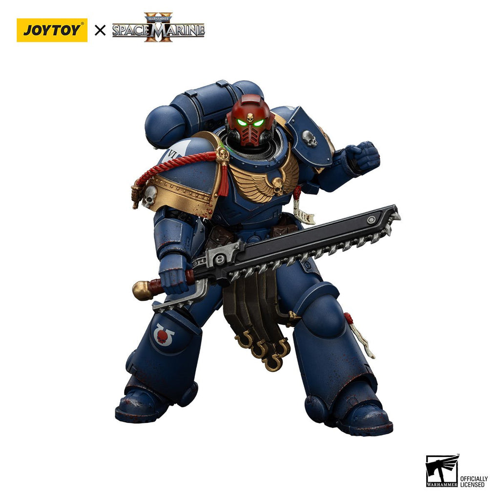Joy Toy Warhammer Space Marine II Ultramarines Sergeant Gadriel Collectors Edition 1:18 Scale Action Figure
