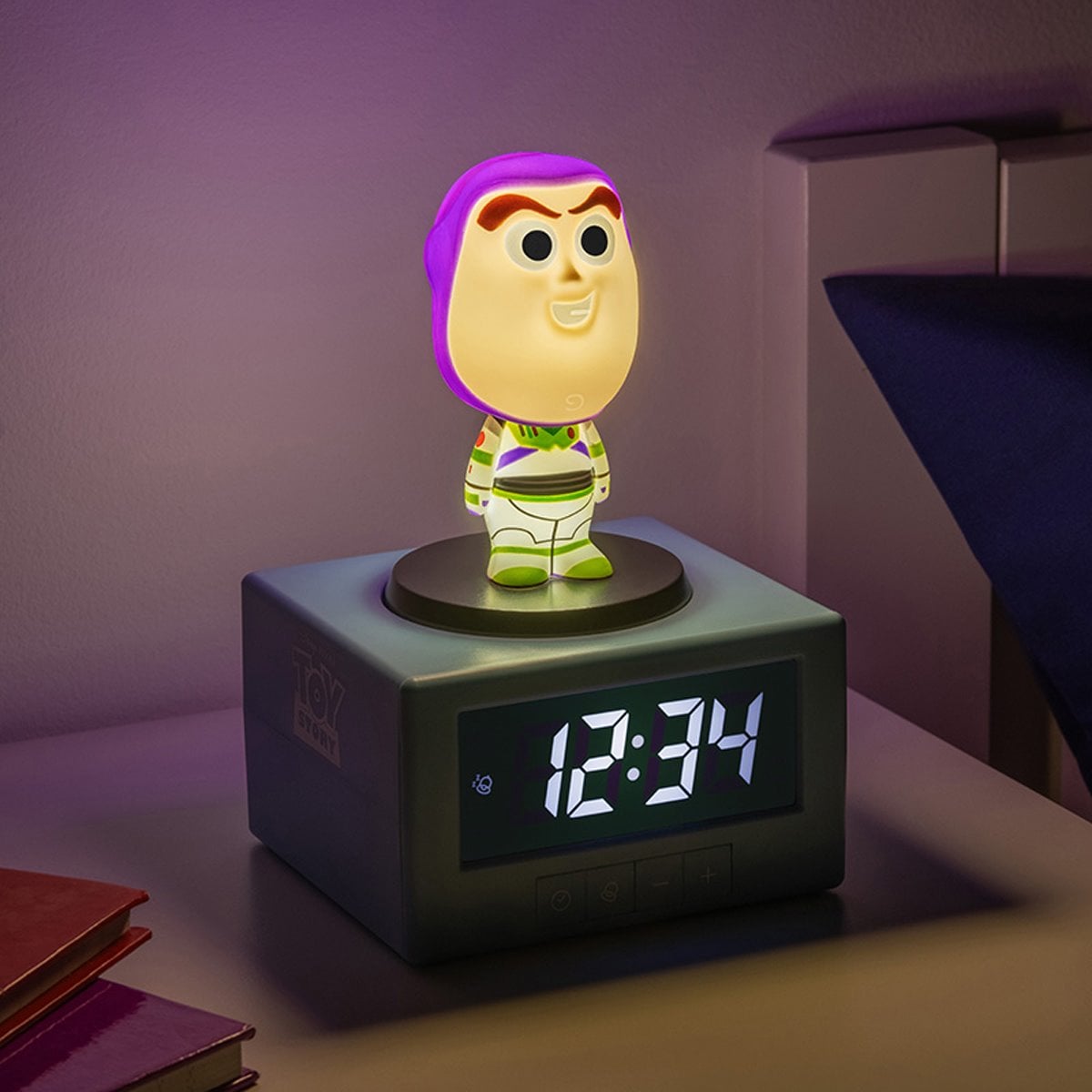 Toy Story Buzz Lightyear Icon Alarm Clock