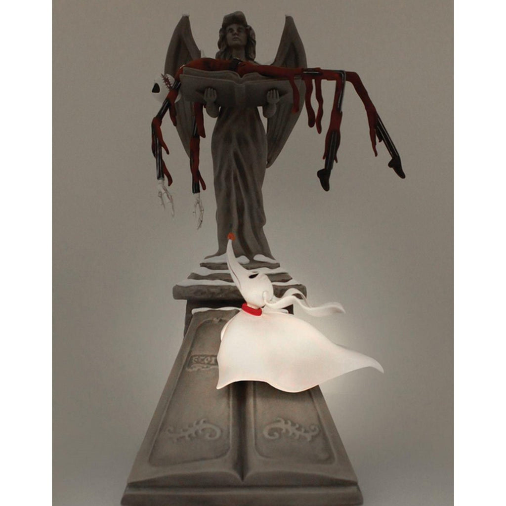 The Nightmare Before Christmas Santa Jack & Zero Statue