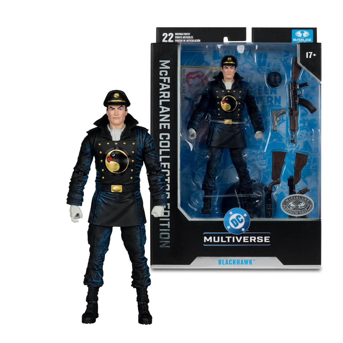 DC McFarlane Collector Edition Wave 13 Blackhawk DC Classics #49 7-Inch Scale Action Figure