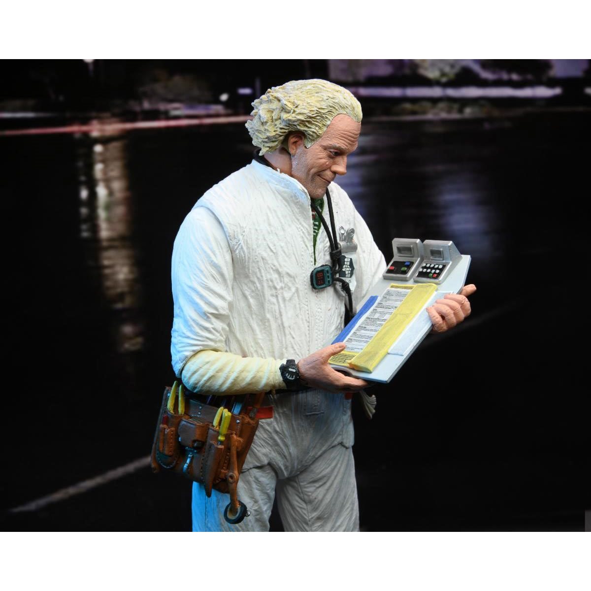 Back to the Future Ultimate Doc Brown 1985 7-Inch Scale Action Figure