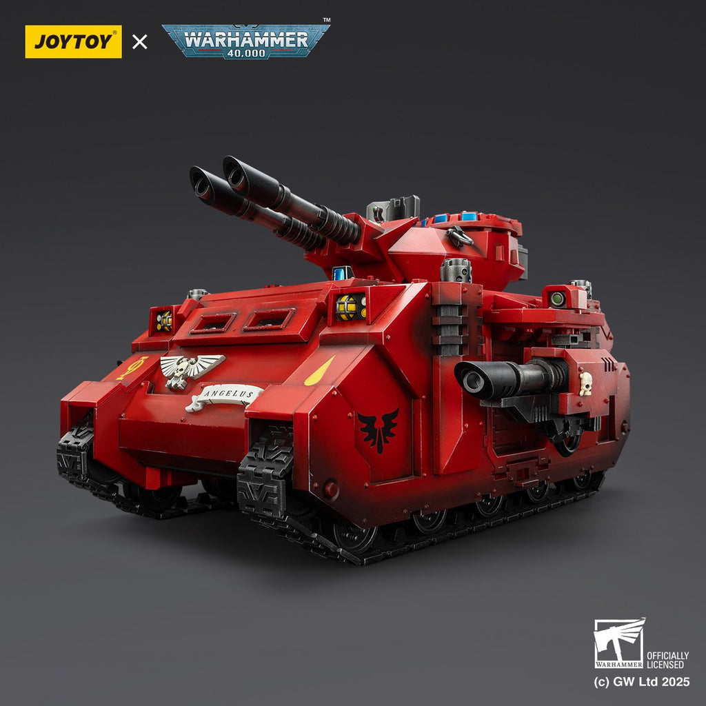 Joy Toy Warhammer 40,000 Blood Angels Predator Annihilator with Twin Lascannons 1:18 Scale Action Figure