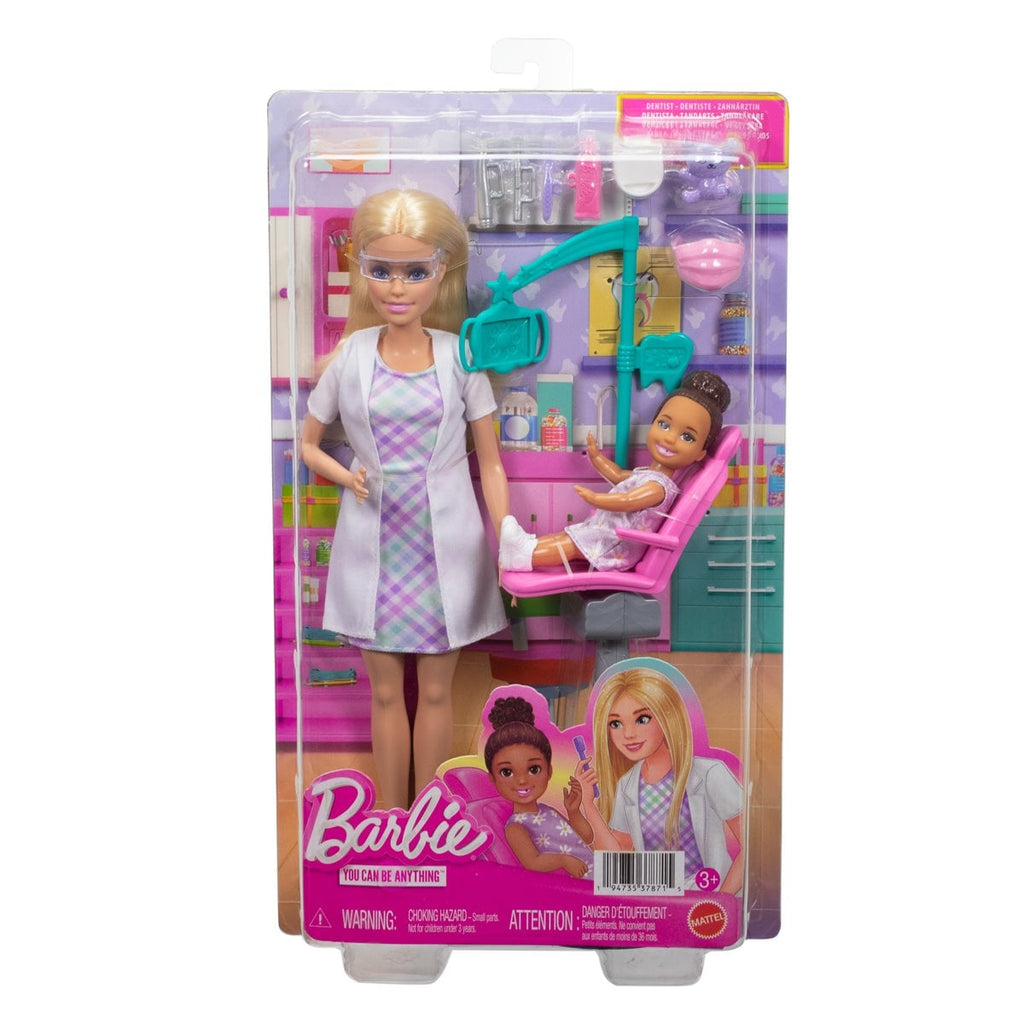 Barbie Careers Dentist Doll with Blonde Hair