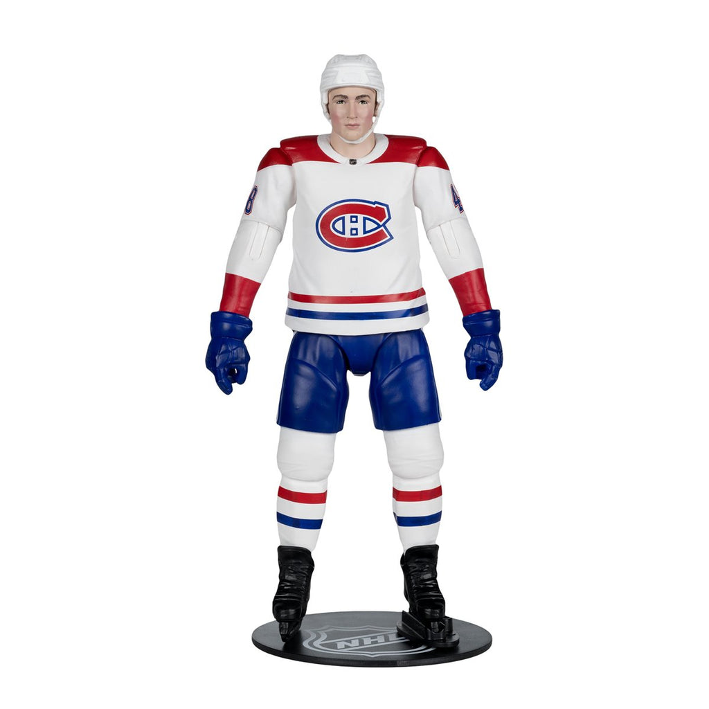 NHL McFarlanes SportsPicks Montreal Canadiens Lane Hutson 6-Inch Scale Articulated Action Figure