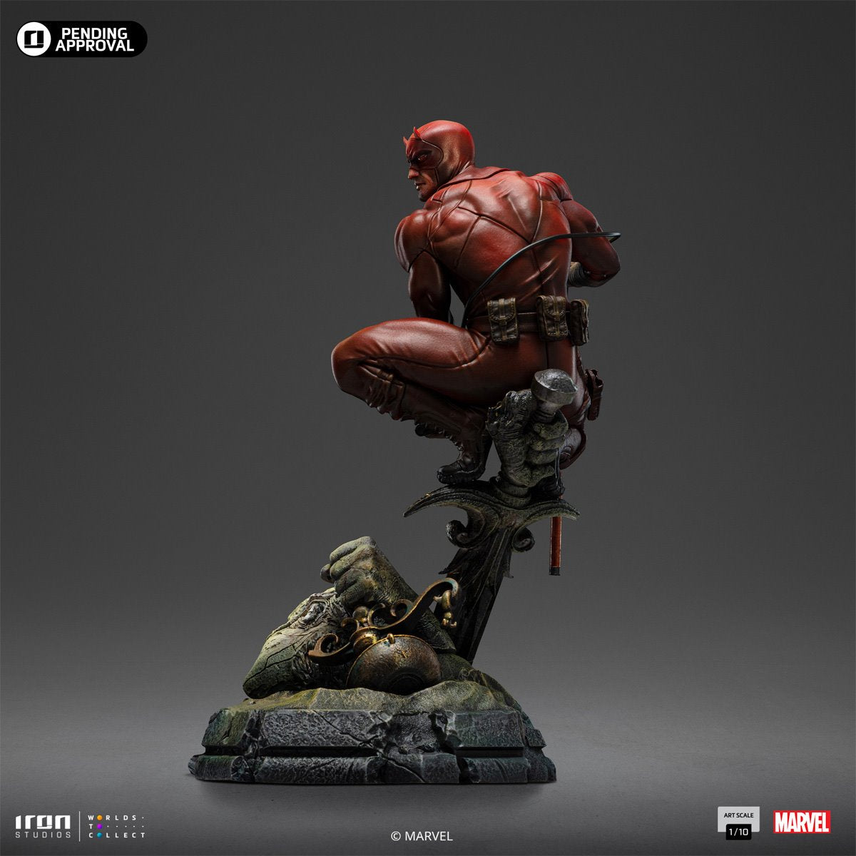 Daredevil Unleashed 1:10 Deluxe Art Scale Limited Edition Statue