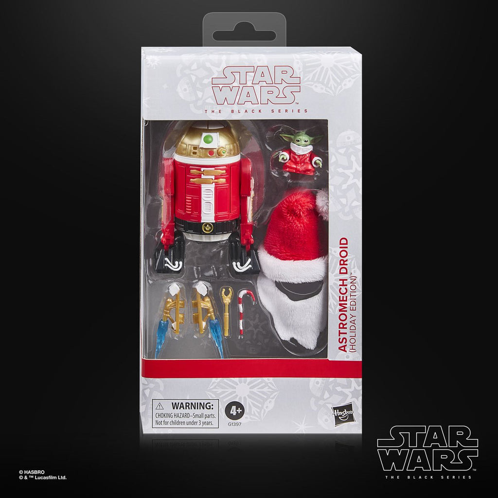 Star Wars The Black Series Astromech Droid (Holiday Edition) 6-Inch Action Figure