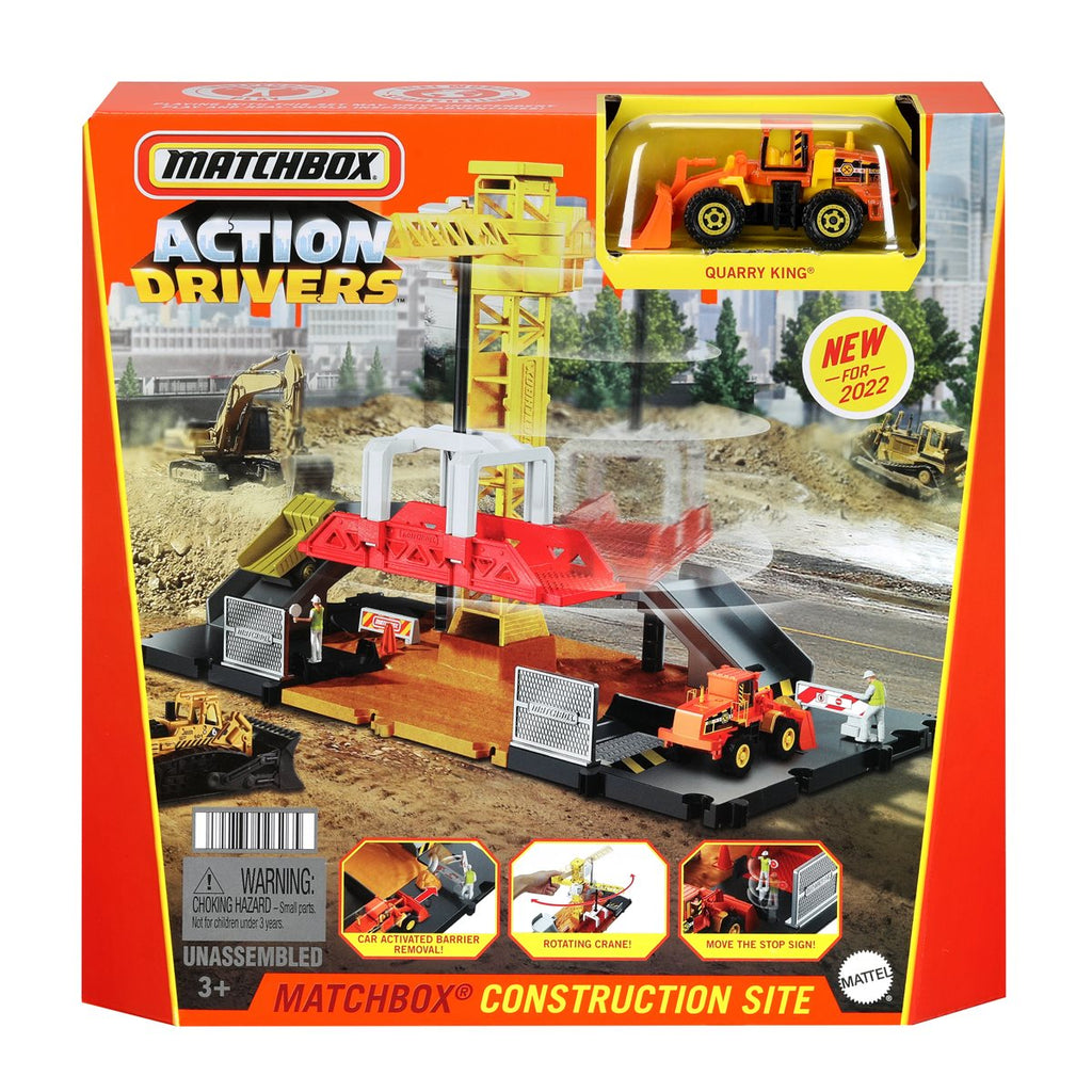 Matchbox Action Drivers Playset Case of 4