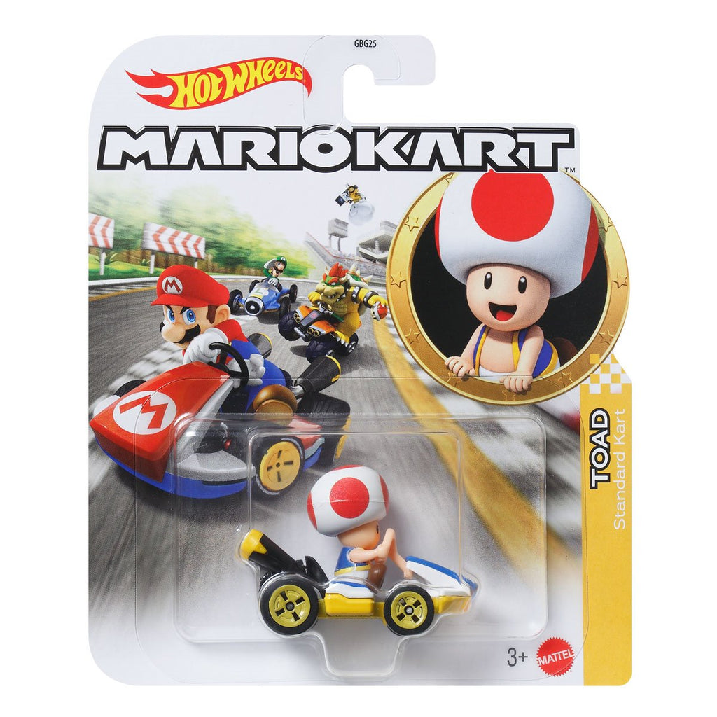 Mario Kart Hot Wheels 2026 Mix 6 Vehicle Case of 8