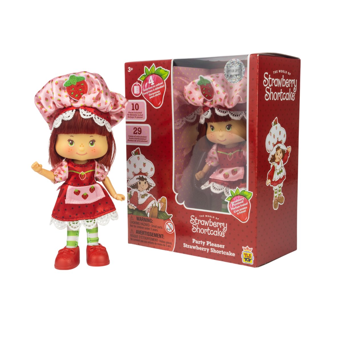 Strawberry Shortcake Party Pleaser Outfit 5 1/2-Inch Fashion Doll - SDCC 2025 Exclusive