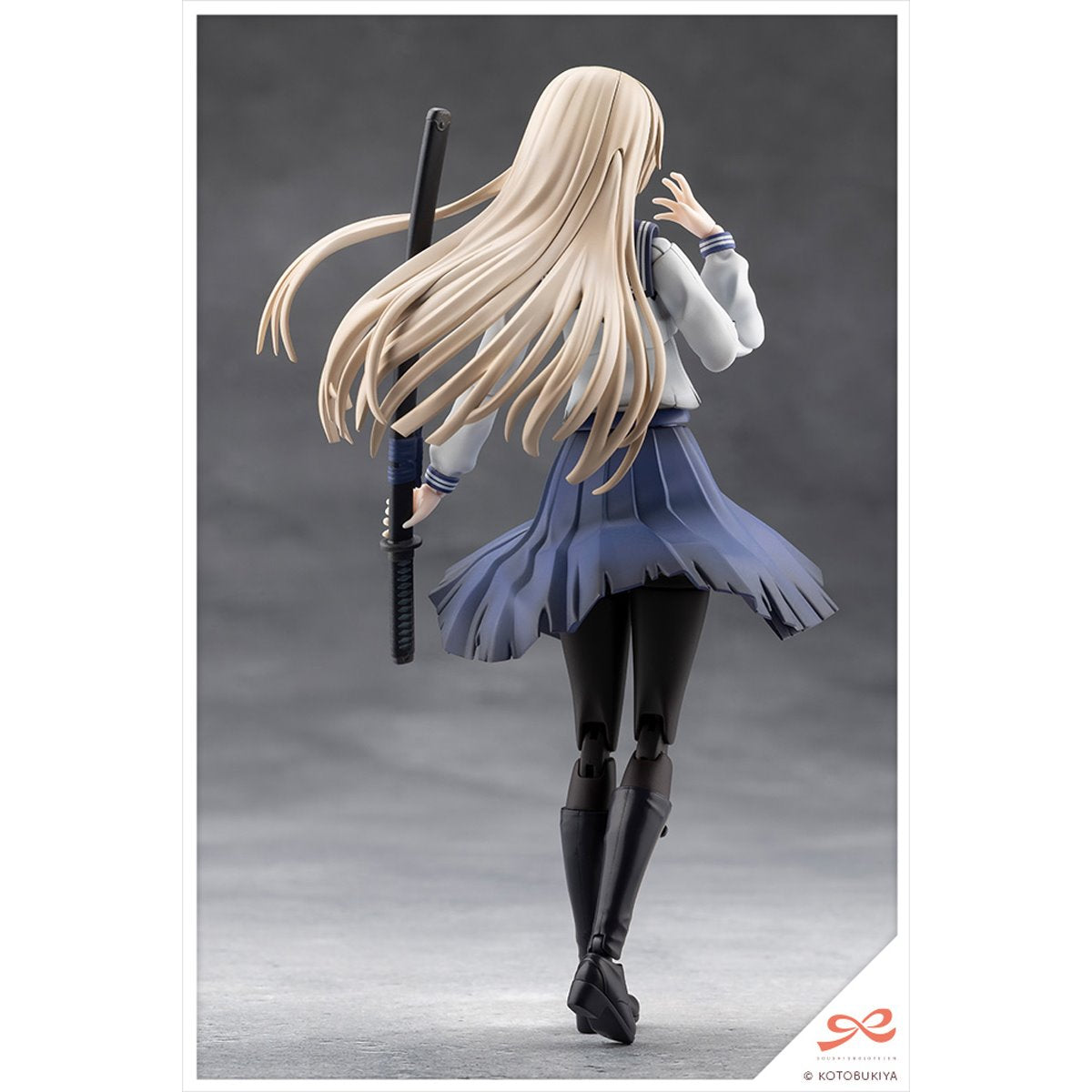 Sousai Shoujo Teien Kuon Yakushiji (Maria Kagaribi Damage Version) School Girl Emulation 1:10 Scale Model Kit