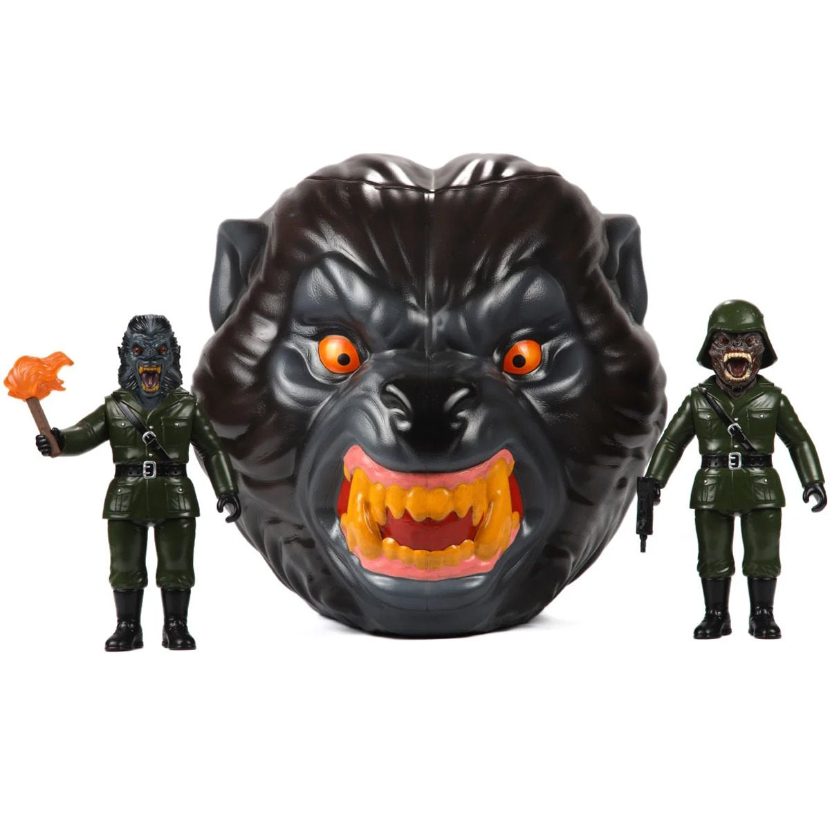 An American Werewolf in London Nightmare Vessels Soft Vinyl Figure Set