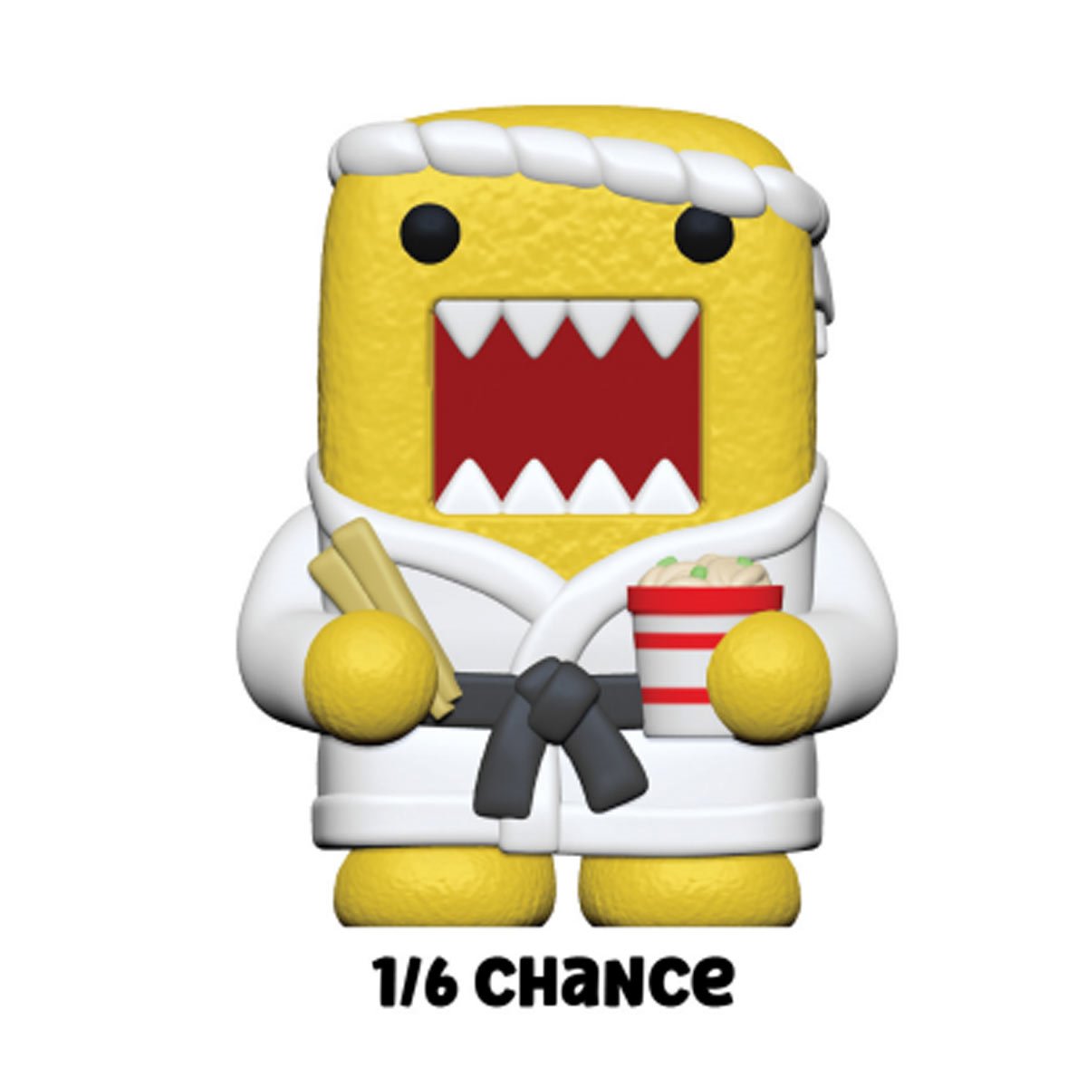 Domo-Kun Rokimoto Wave 6 Cup Random Vinyl Figure