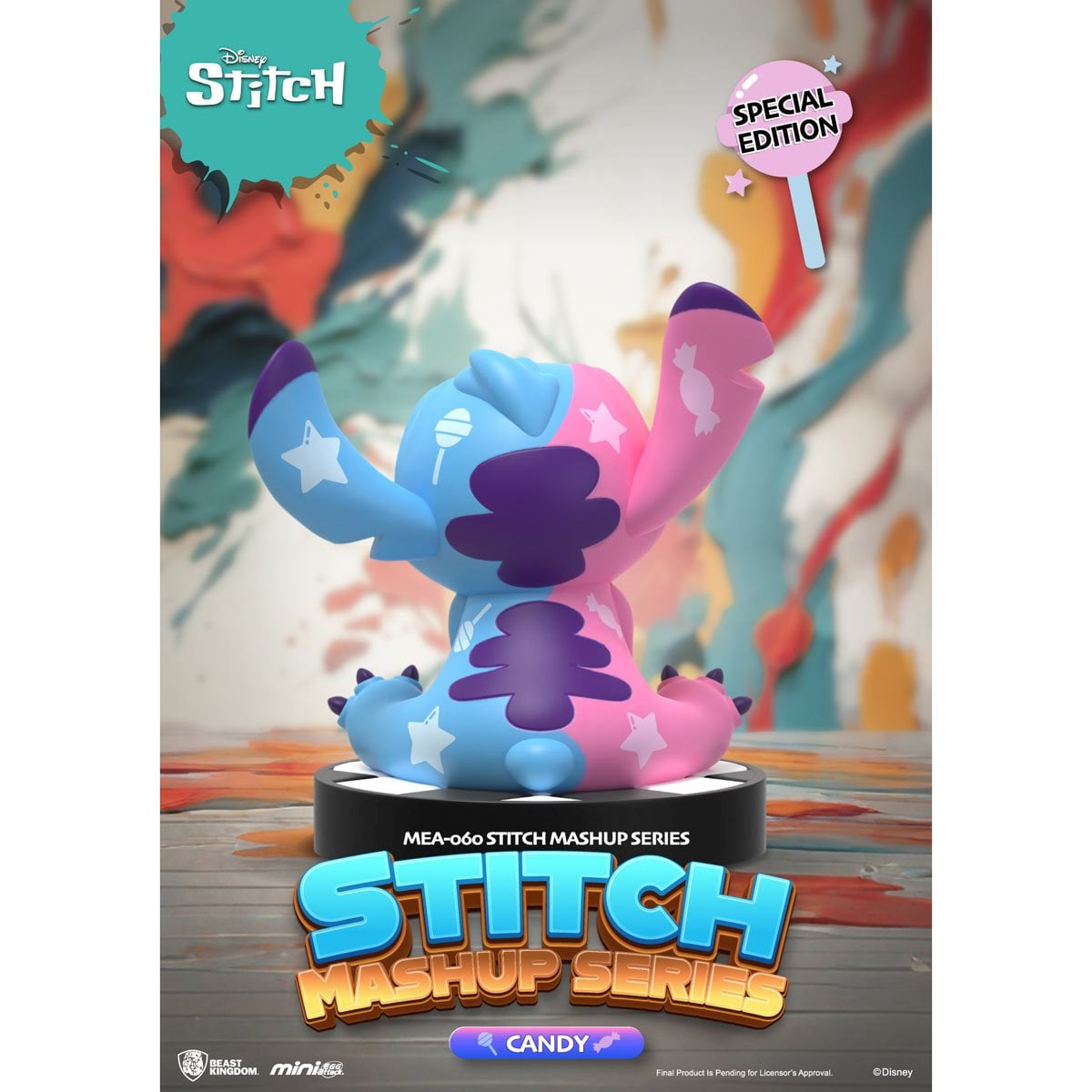 Lilo & Stitch Stitch Mashup Series MEA-060 Mini-Figure Blind Box Case of 6