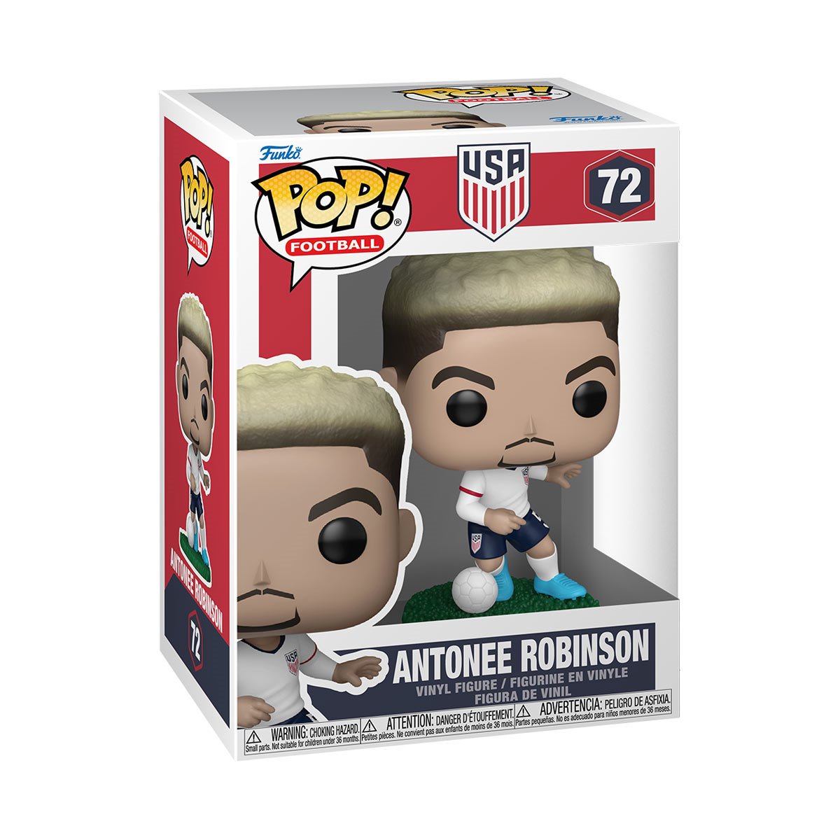 Football World Cup 2026 USA Antonee Robinson Funko Pop! Vinyl Figure #72