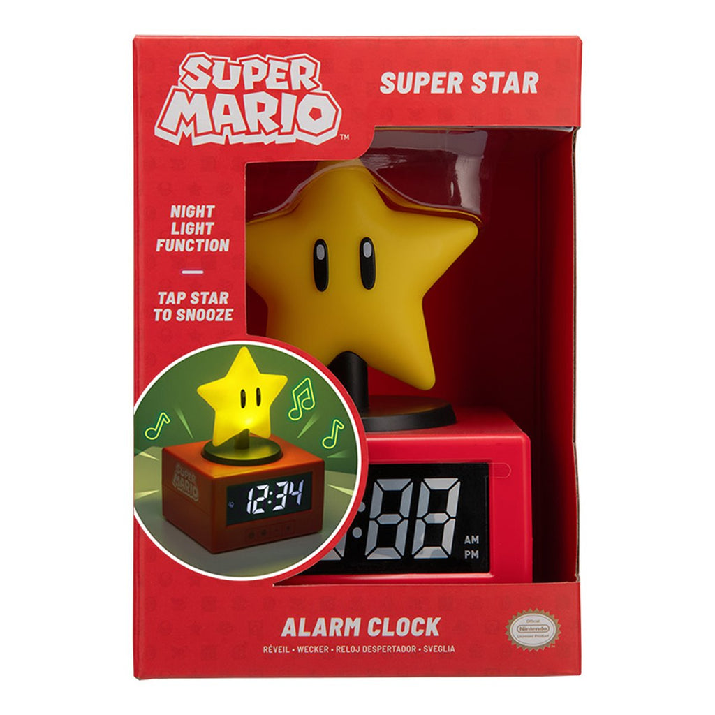 Super Mario Bros. Super Star Icon Alarm Clock