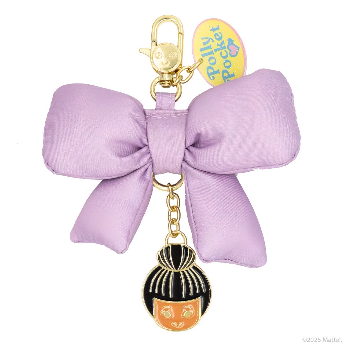 Polly Pocket Mystery Blind-Box Random Puffy Bow Bag Charm