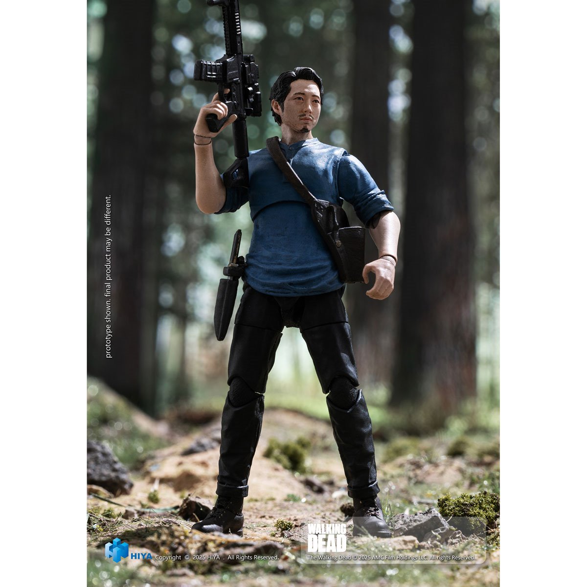 The Walking Dead Glenn Exquisite Mini Series 1:18 Scale Action Figure