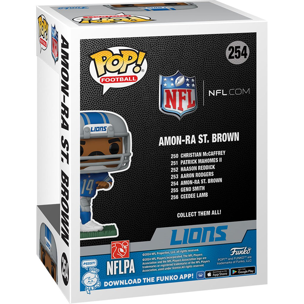 NFL Detroit Lions Amon-Ra St. Brown Funko Pop! Vinyl Figure #254