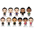Womens National Basketball Association 3D Foam Bag Clip Display Case of 24