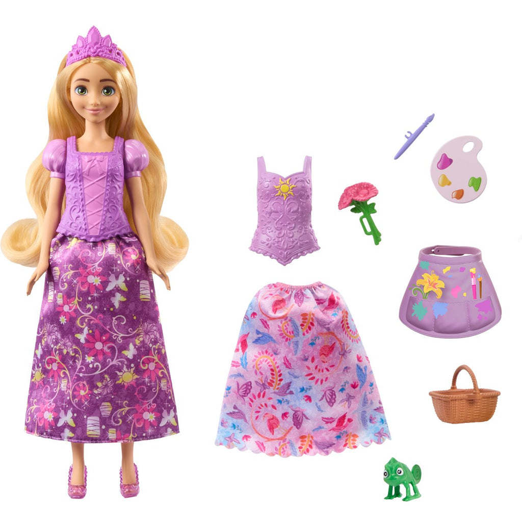 Disney Princess Rapunzel 2-in-1 Stories Fashion Doll