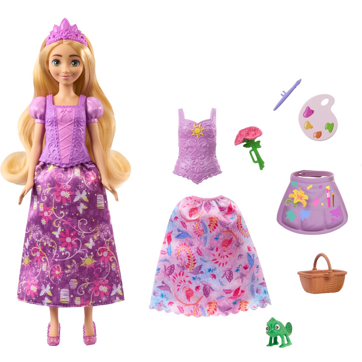 Disney Princess Rapunzel 2-in-1 Stories Fashion Doll