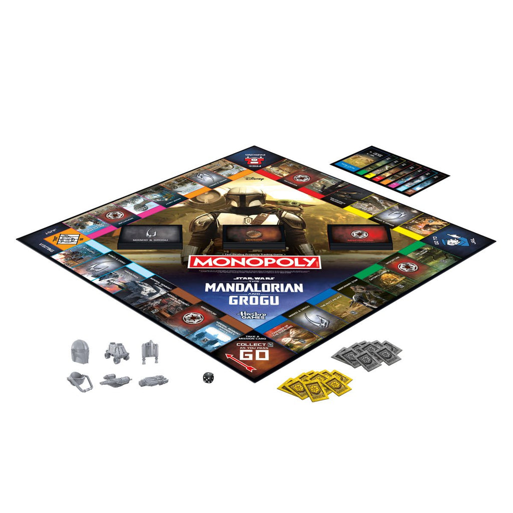 Star Wars The Mandalorian and Grogu Edition Monopoly:Board Game