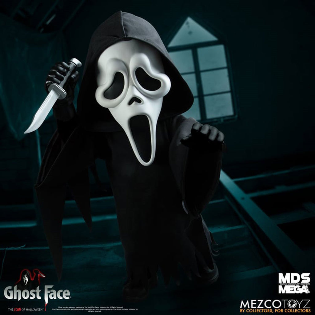 Ghost Face Mezco Designer Series Mega Scale 15-Inch Doll - ReRun