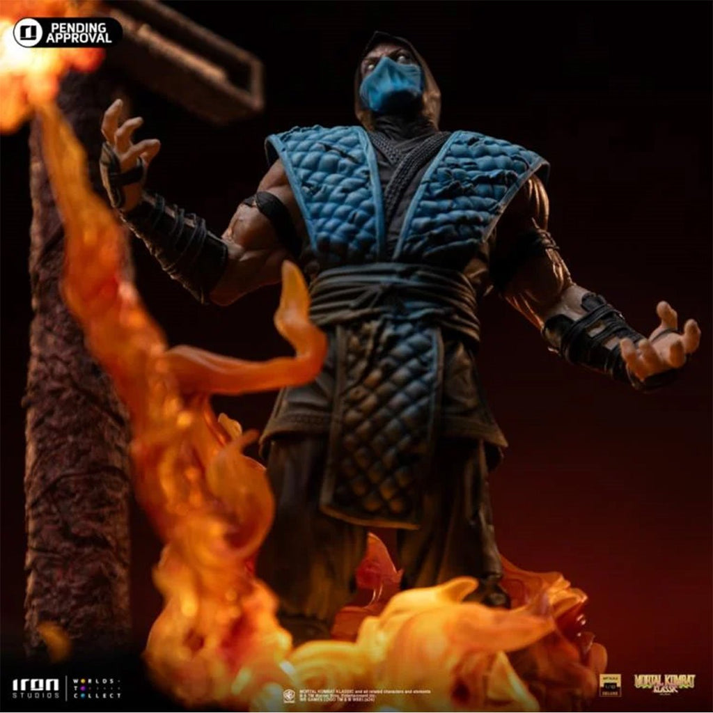 Mortal Kombat Scorpion Fatality 1:10 Deluxe Art Scale Limited Edition Statue