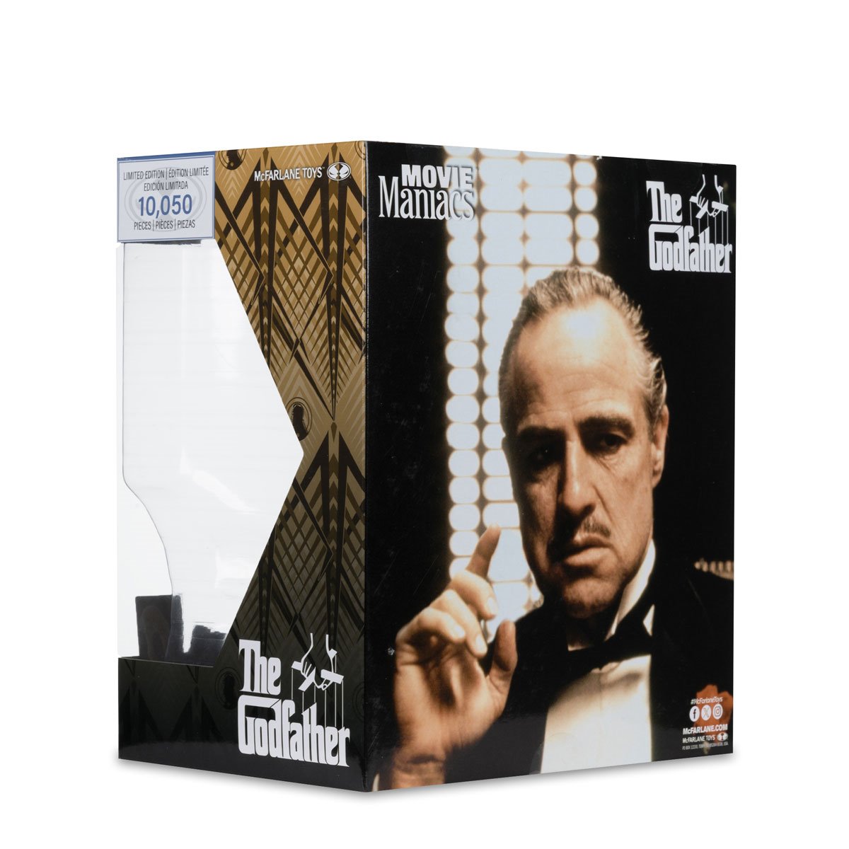 Movie Maniacs Paramount Wave 2 The Godfather Don Corleone 6-Inch Posed Figure