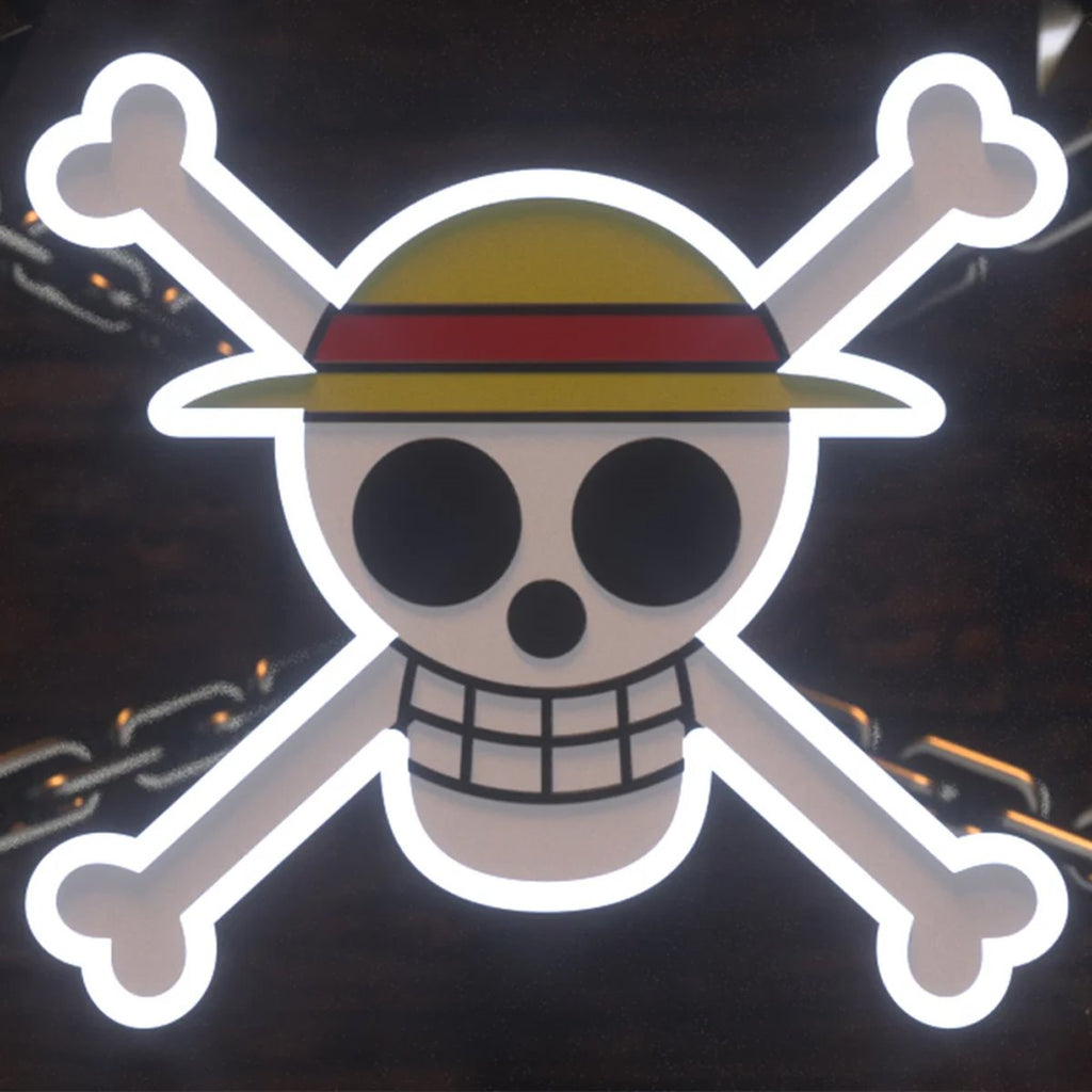 One Piece Jolly Roger LED Neon Sign