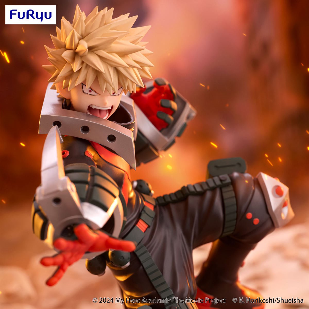 My Hero Academia: You're Next Katsuki Bakugo Trio-Try-iT Statue