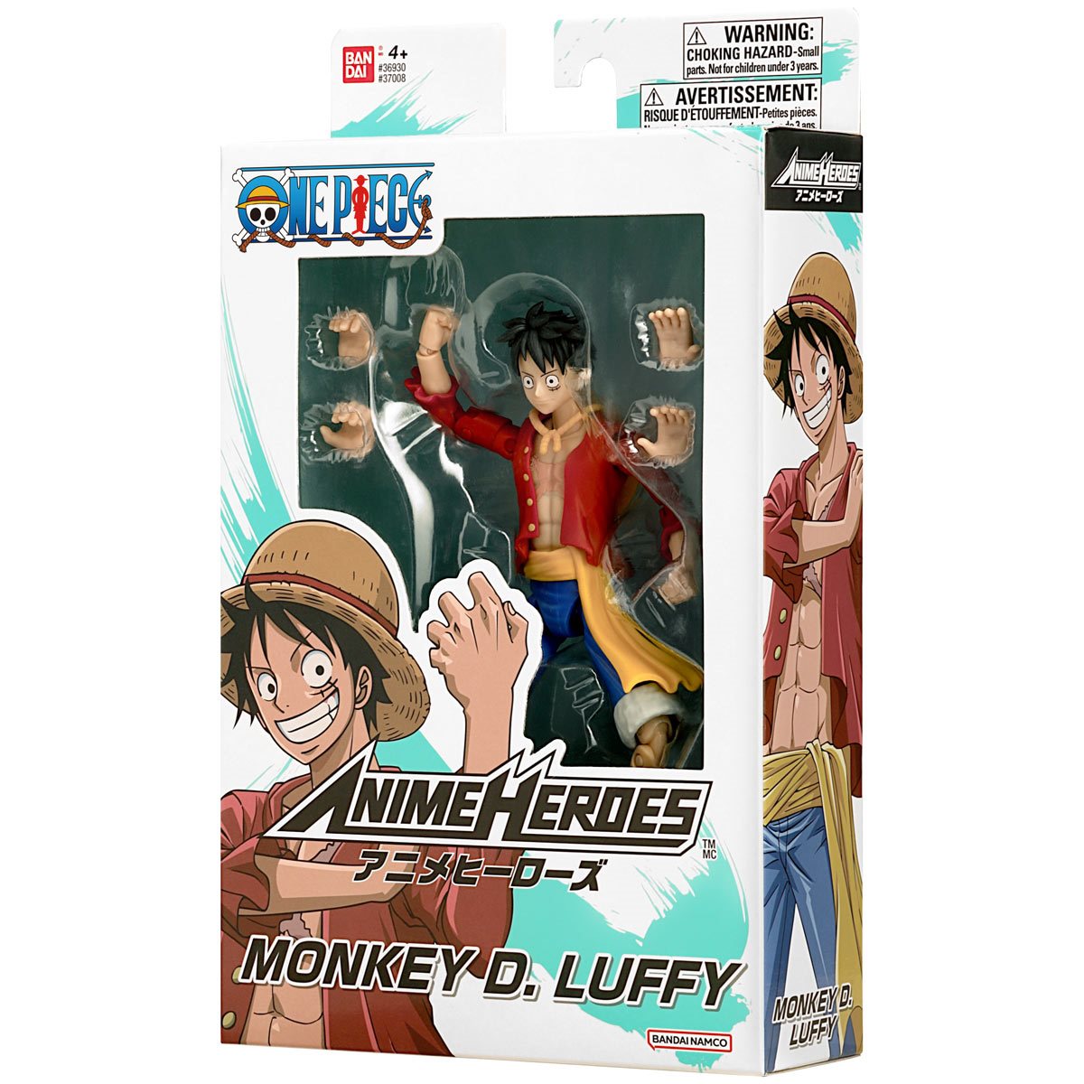 One Piece Anime Heroes Monkey D. Luffy Version 2 Action Figure