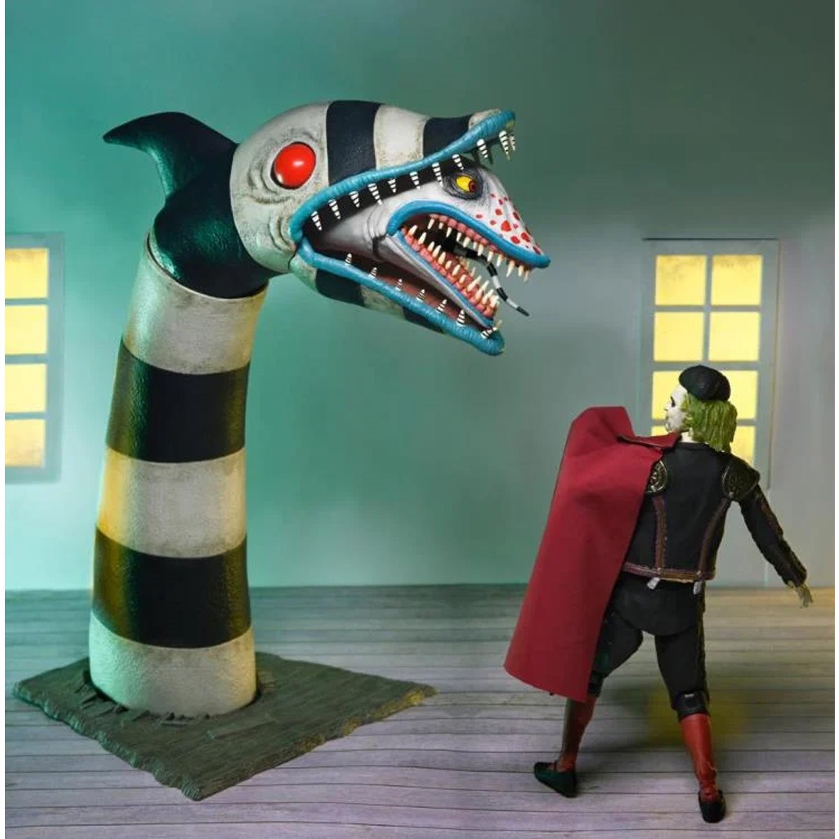 Beetlejuice Beetlejuice Ultimate Matador Beetlejuice & Sandworm 7-Inch Scale Action Figure 2-Pack