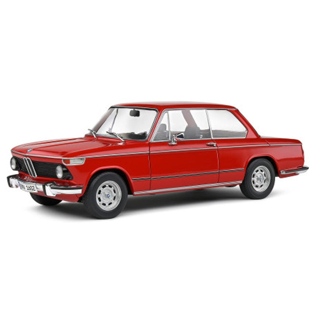 1971 BMW 1602 Verona Red 1:18 Scale Die-Cast Metal Vehicle
