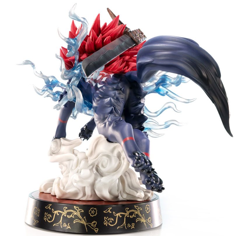 Okami Amaterasu Wolf Form Special Edition Painted Statue