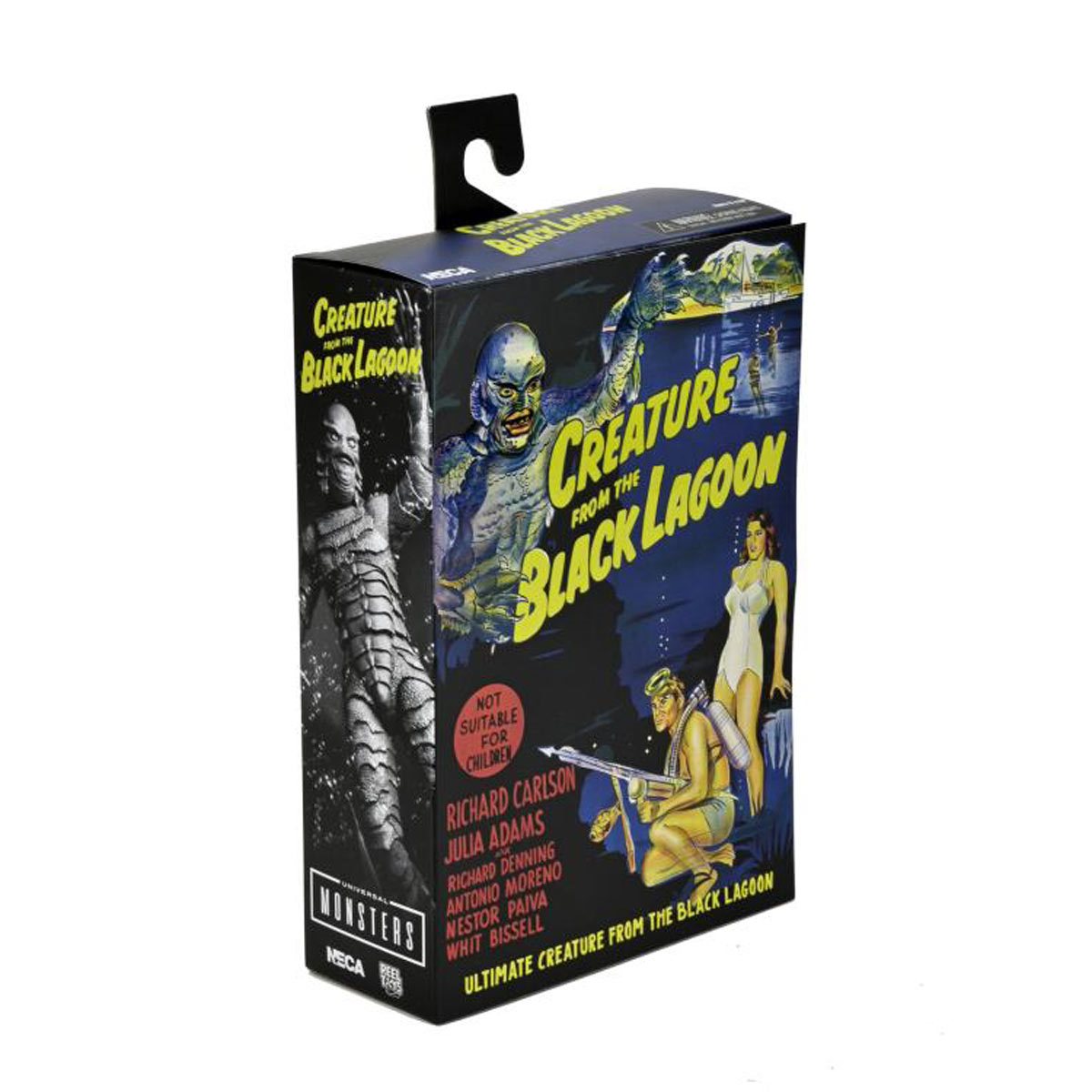 Universal Monsters Ultimate Creature from the Black Lagoon Black and White Version 7-Inch Action Figure