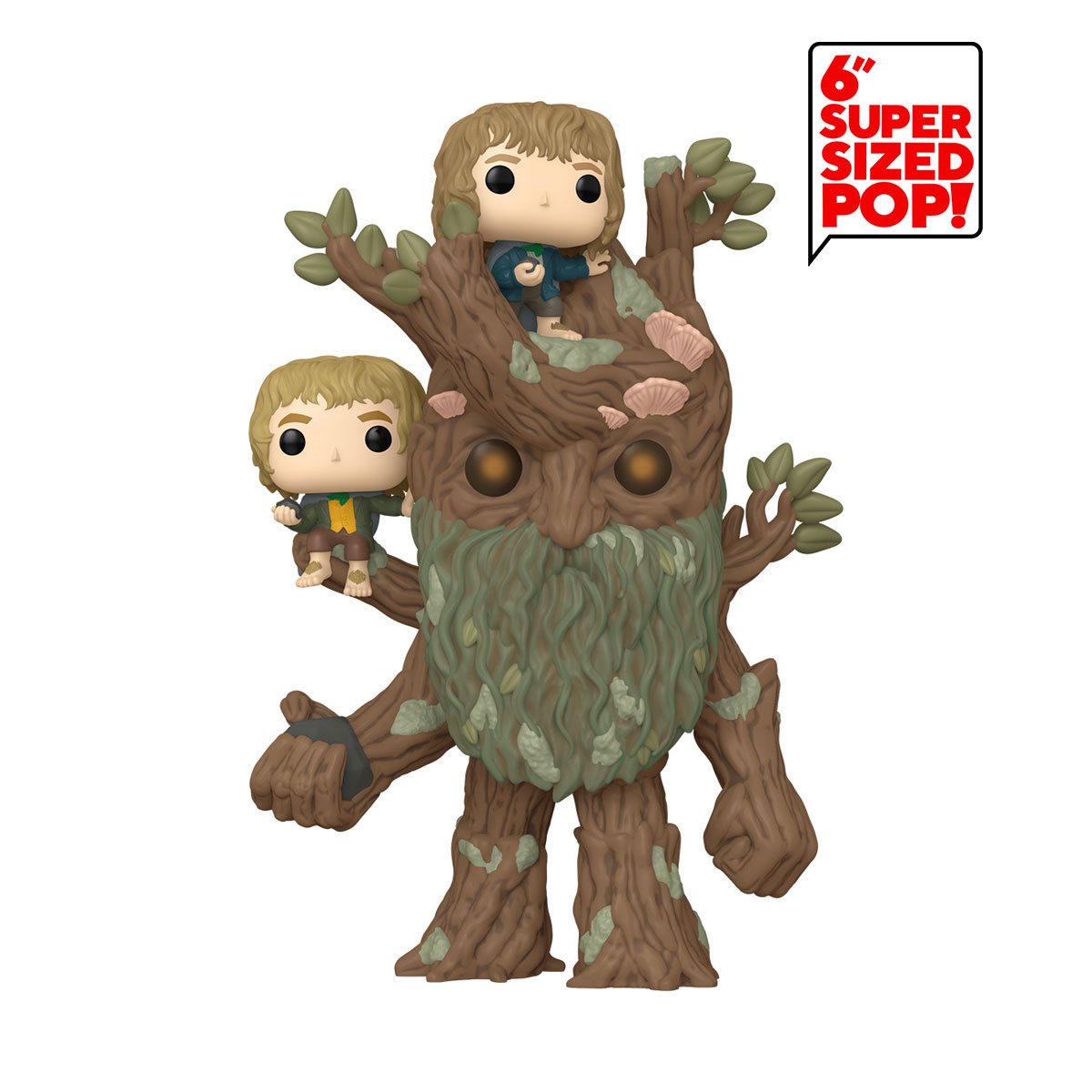 The Lord of the Rings Treebeard with Merry and Pippin Super 7-Inch Funko Pop! Vinyl Figure #1579