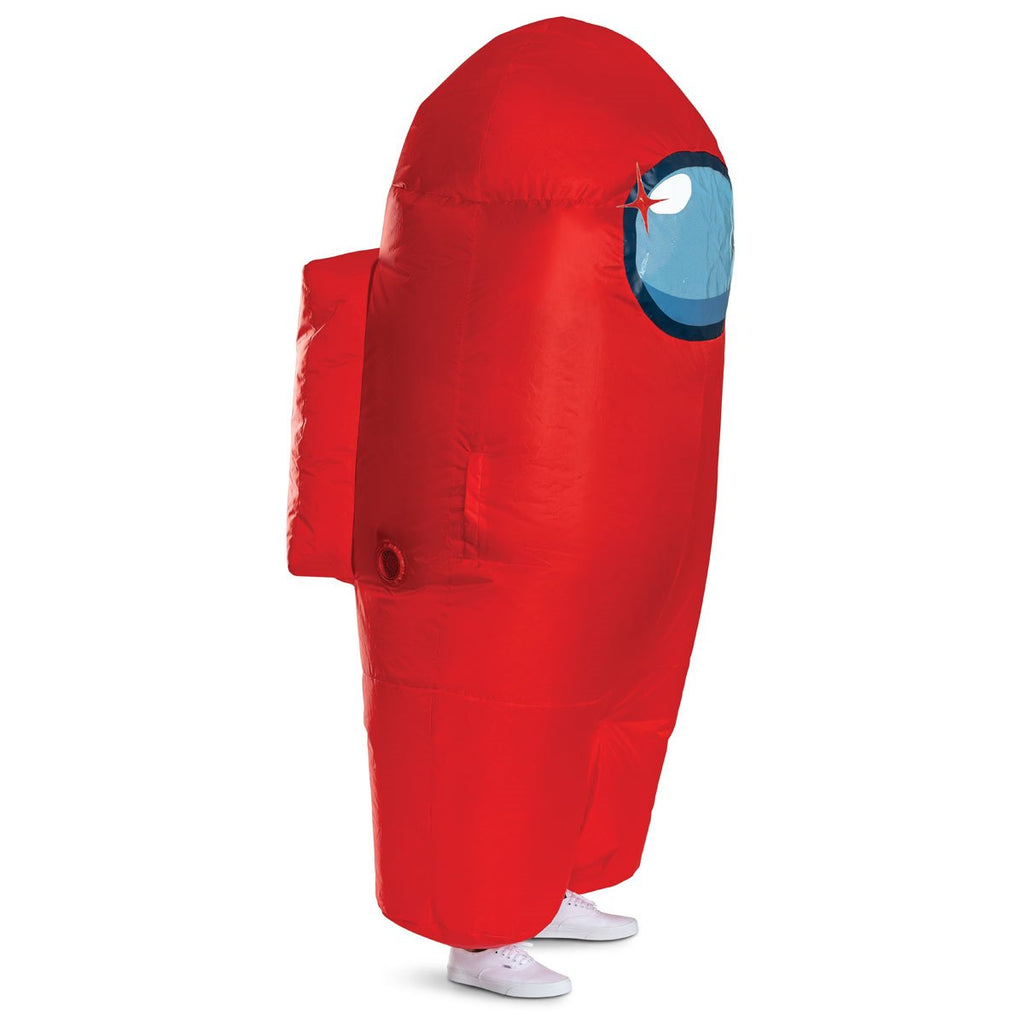 Among Us Red Impostor Inflatable Adult Costume