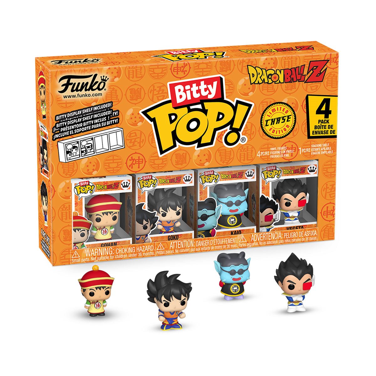 Dragon Ball Z Gohan Bitty Pop! Mini-Figure 4-Pack - Specialty Series