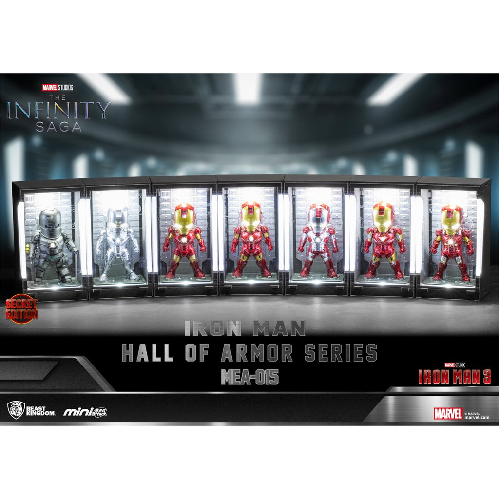 Iron Man Hall of Armor Series MEA-015 Mini-Figure Blind Box Case of 6