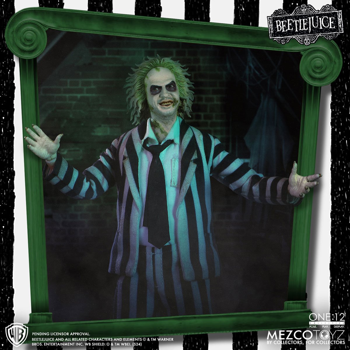 Beetlejuice Deluxe Edition One:12 Collective Action Figure