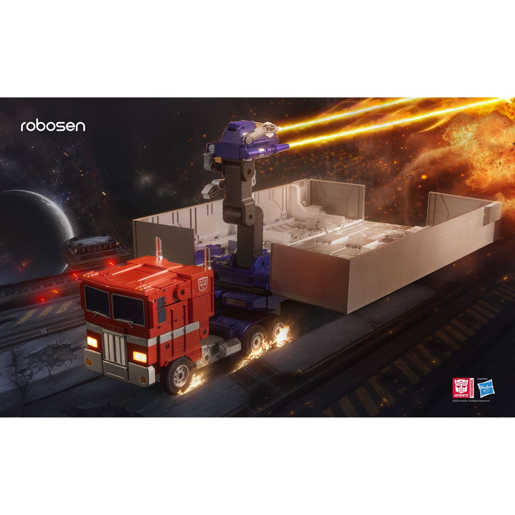Transformers Optimus Prime Trailer Kit for Robosen Optimus Prime Elite Edition (robot sold separately)