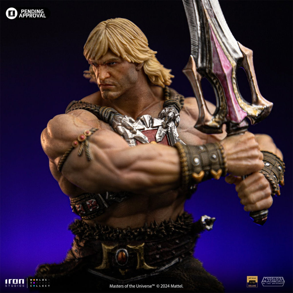 Masters of the Universe He-Man Unleashed 1:10 Deluxe Art Scale Limited Edition Statue