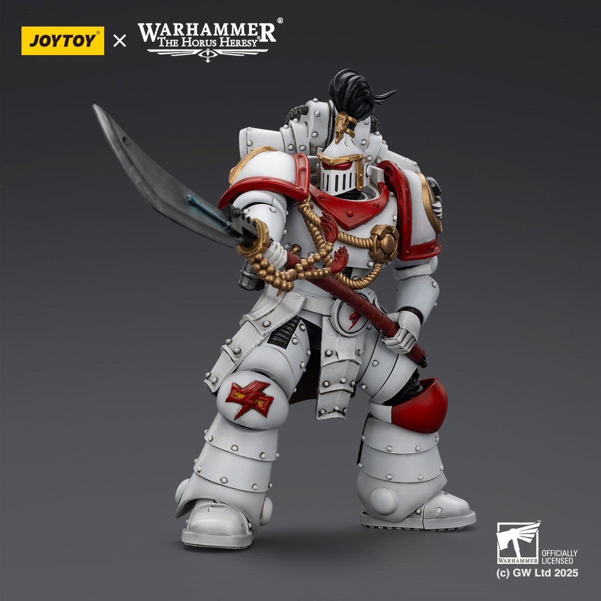 Joy Toy Warhammer The Horus Heresy White Scars Legion Praetor 1:18 Scale Action Figure