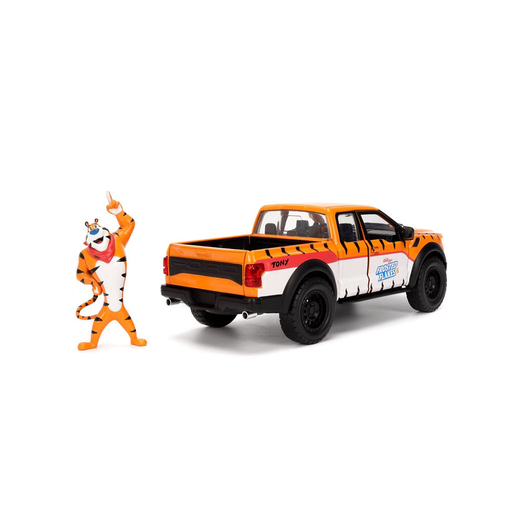 Hollywood Rides Kellogg's 2017 Ford F-150 Raptor 1:24 Scale Die-Cast Metal Vehicle with Tony the Tiger Figure