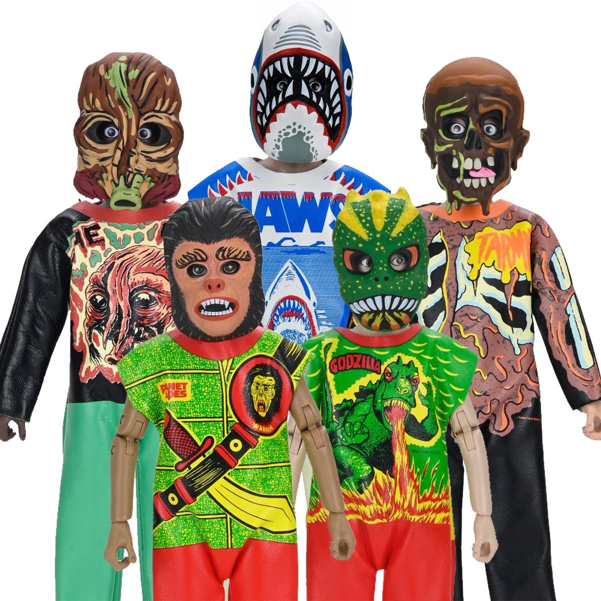 Ben Cooper Costume Series 7 6-Inch Clothed Figures Set of 5