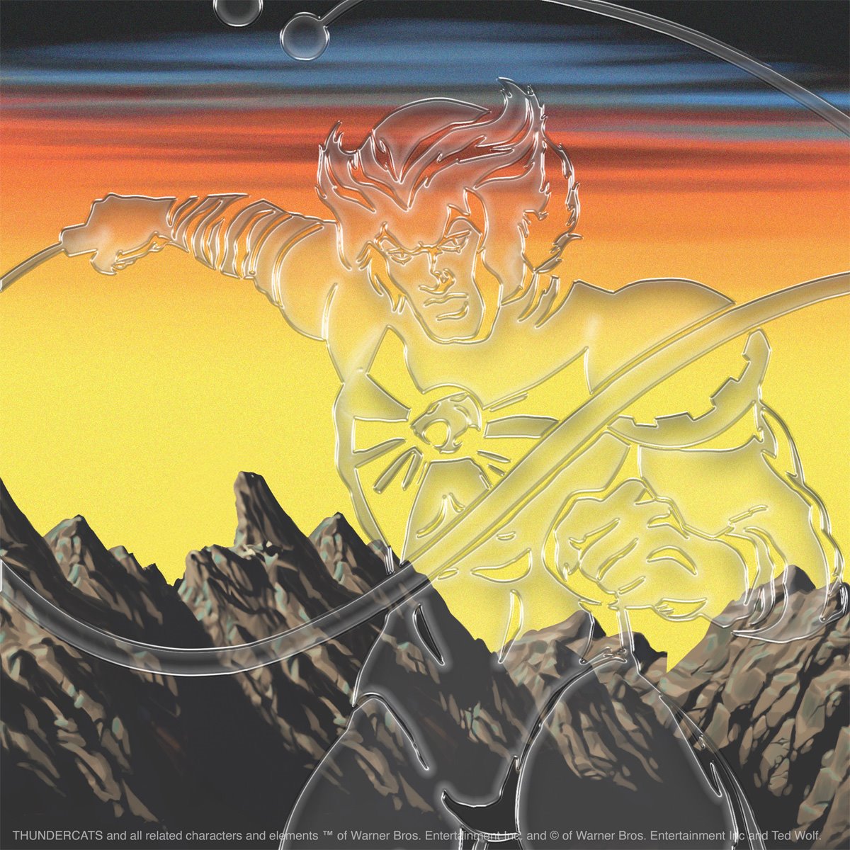 ThunderCats Tygra (Clear) 3 3/4-Inch ReAction Figure